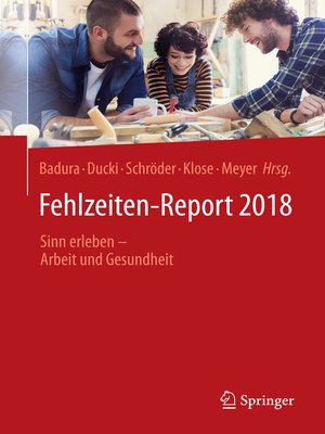 cover image of Fehlzeiten-Report 2018
